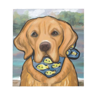 Golden Retriever Notepad