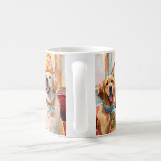Golden retriever Party Coffee Mug