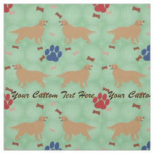 Golden Retriever - Personalise Fabric