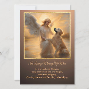 "Golden Retriever Personalised Celestial Sympathy