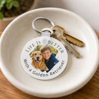 Golden Retriever Photo Life Is Better