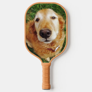 Golden Retriever Pickleball Paddle