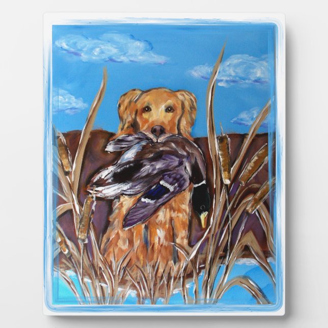 GOLDEN RETRIEVER PLAQUE (Front)