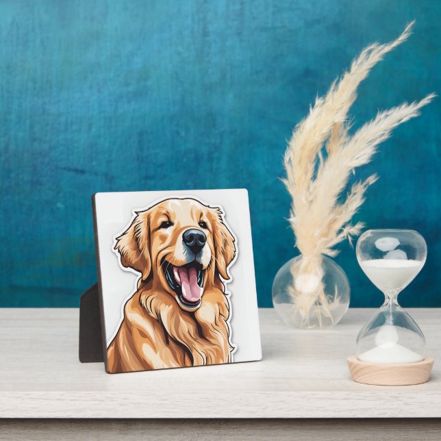 Golden Retriever  Plaque (Insitu)