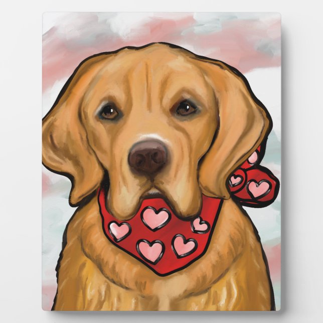 Golden Retriever Plaque (Front)