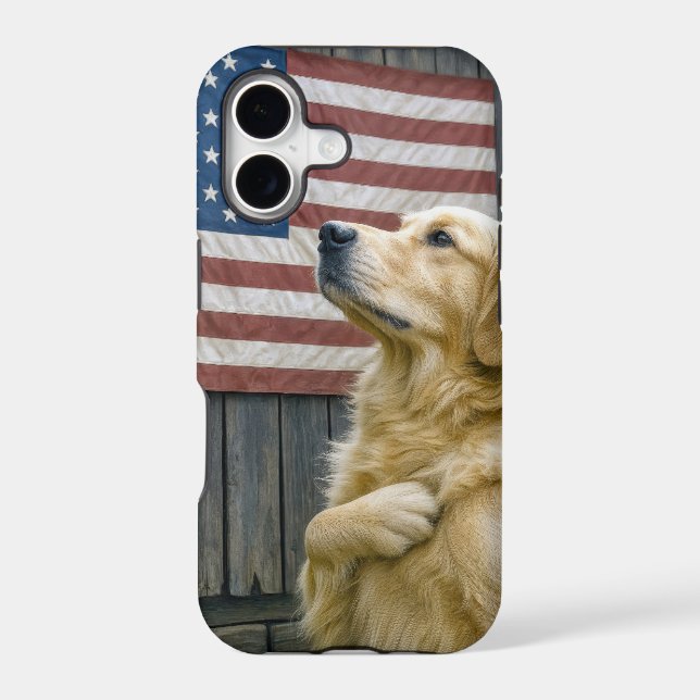 Golden Retriever Pledge of Allegiance (Back)