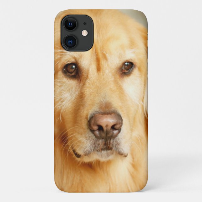 Golden Retriever Portrait Case-Mate iPhone Case (Back)