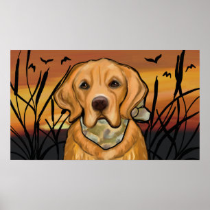 Golden Retriever Poster
