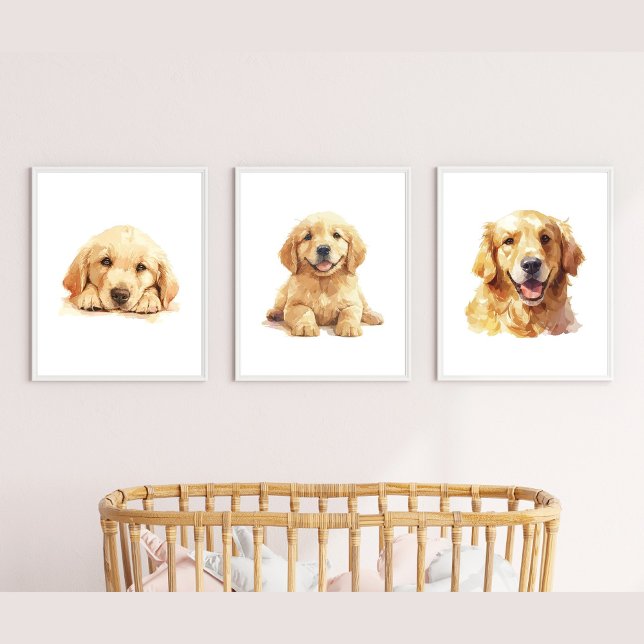 Golden Retriever Poster, Golden Retriever Wall Art (Creator Uploaded)
