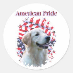 Golden Retriever Pride Stickers