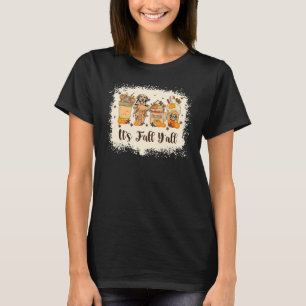 Golden Retriever Pumpkin Spice Latte Fall Autumn D T-Shirt