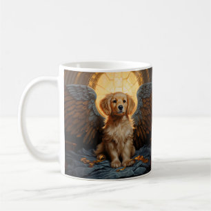 Golden Retriever puppy Angel Coffee Mug