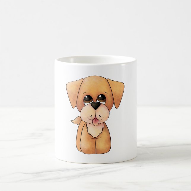 Golden Retriever Puppy Coffee Mug (Creator Uploaded)
