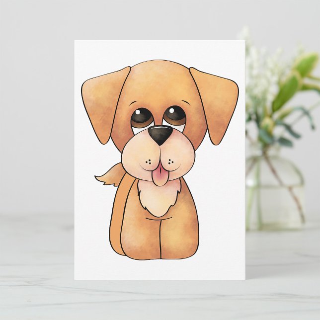 Golden Retriever Puppy Invitation (Creator Uploaded)