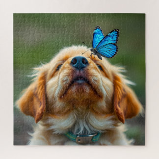 Golden Retriever Puppy Jigsaw Puzzle