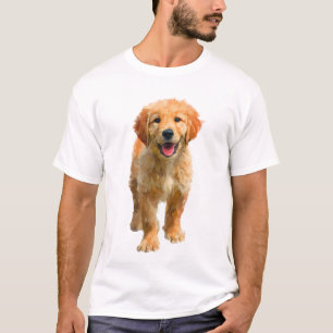 Golden Retriever Puppy Men T-Shirt