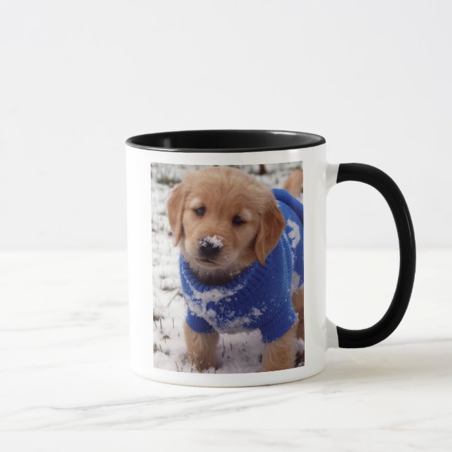 Golden Retriever Puppy Mug (Right)