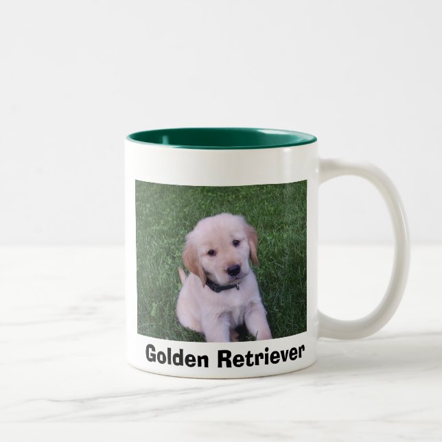 Golden Retriever Puppy Mug (Right)