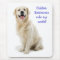 Golden Retriever Puppy Rule My World  Mousepad