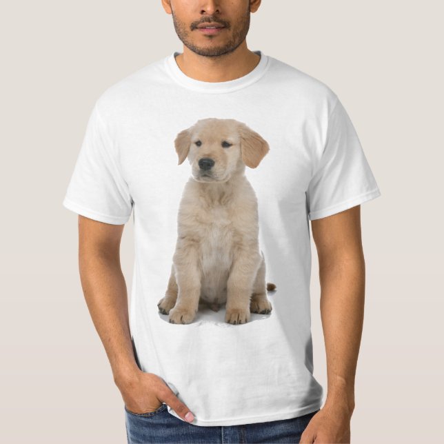 Golden Retriever Puppy T-Shirt (Front)