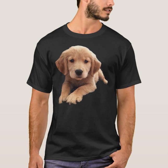 Golden Retriever Puppy  T-Shirt (Front)