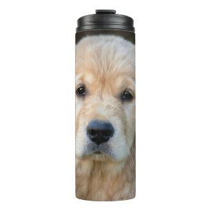 Golden Retriever Puppy Thermal Tumbler