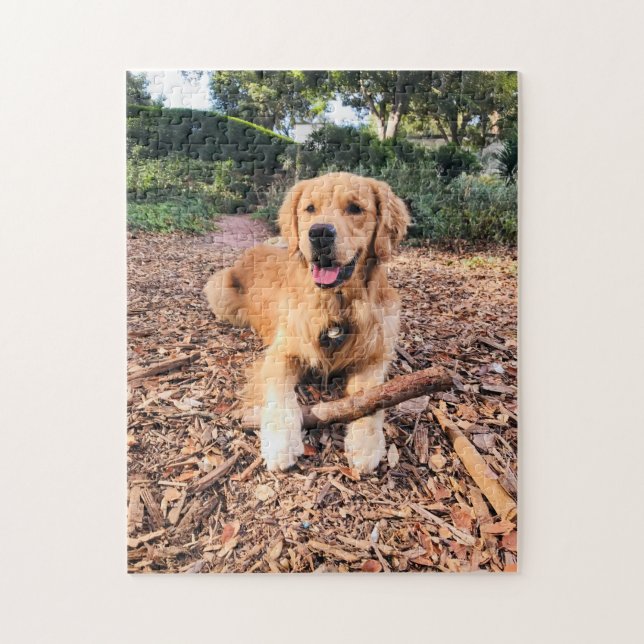 Golden Retriever Puzzle (Vertical)