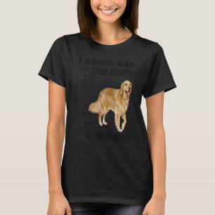 Golden Retriever Quote Mum Dad Costume, Cute Retri T-Shirt