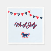 Golden Retriever Red White And Blue 4th Of July