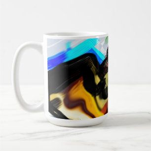 Golden retriever run free  coffee mug