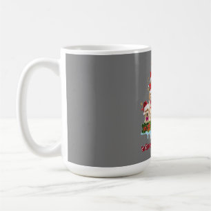 Golden Retriever Santa Hat Xmas Dogs Merry Christm Coffee Mug