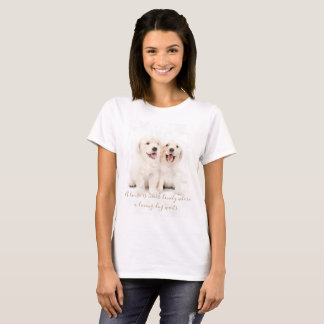Golden Retriever shirt with quote