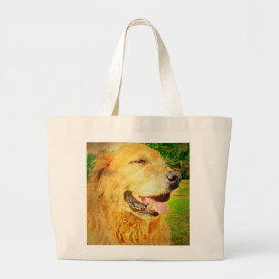 Golden Retriever Shopping Bag