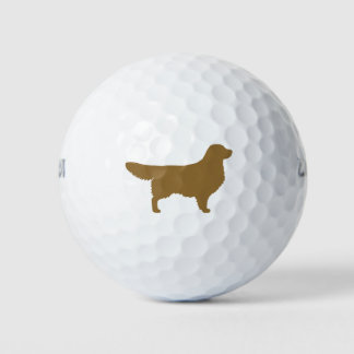 Golden Retriever Silhouette | Dog Breed Golf Balls