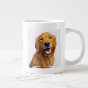 Golden Retriever Smile Large Coffee Mug