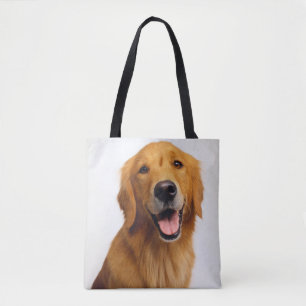 Golden Retriever Smile Tote Bag