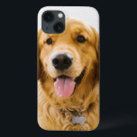 Golden Retriever Smiling iPhone 13 Case<br><div class="desc">Golden Retriever Smiling</div>