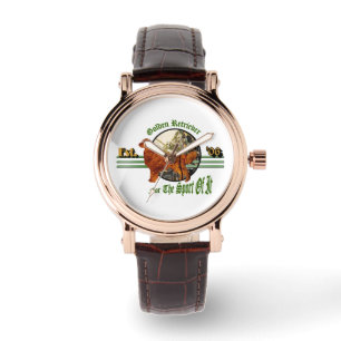 Golden Retriever Sporting Gifts Watch