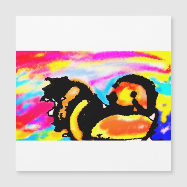 Golden Retriever sunset  (Front)
