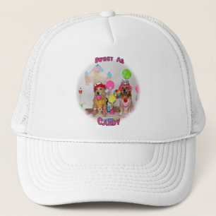 Golden Retriever Sweet As Candy Trucker Hat