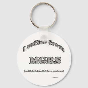 Golden Retriever Syndrome - Keychain