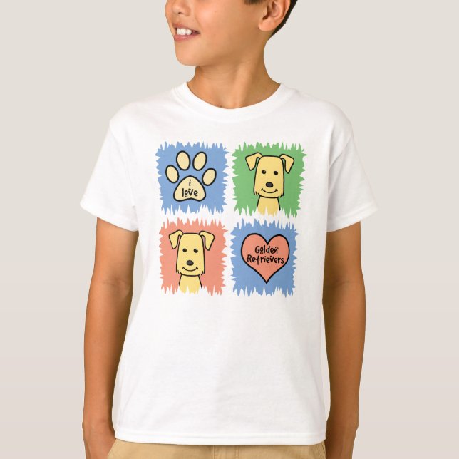 Golden Retriever T-Shirt (Front)