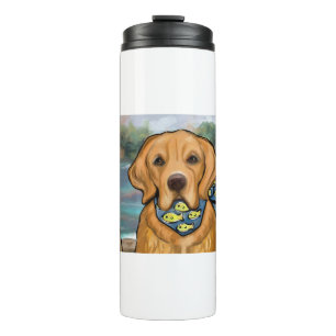 Golden Retriever Thermal Tumbler