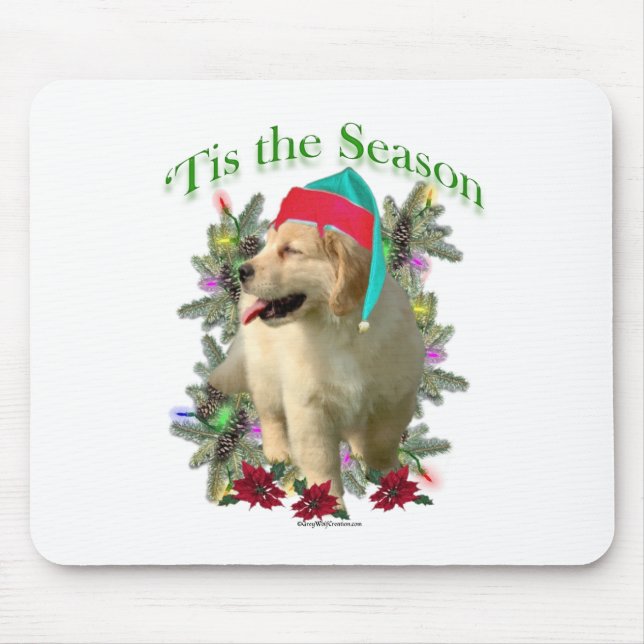 Golden Retriever ‘Tis Mouse Pad (Front)