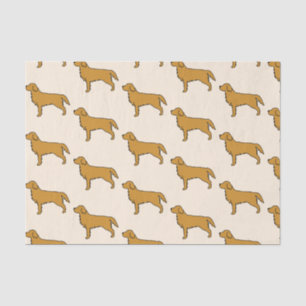 Golden Retriever Tissue Paper 
