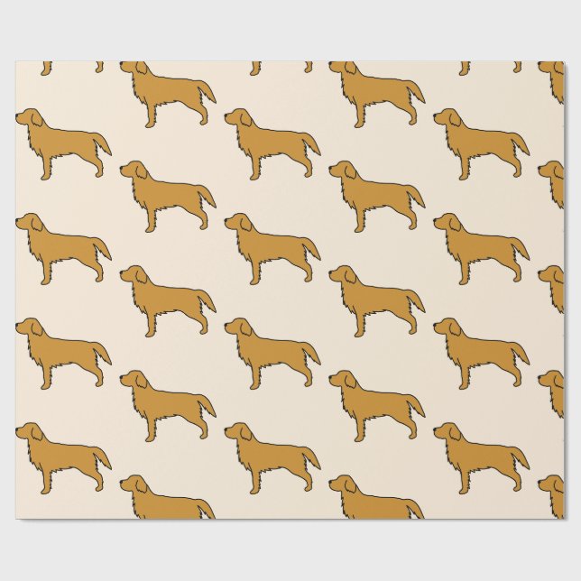 Golden Retriever Tissue Paper  (Flat)