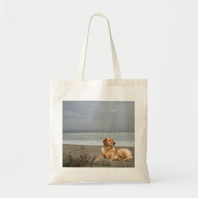 Golden Retriever Tote Bag (Front)