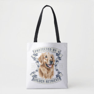Golden Retriever Tote Bag