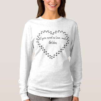Golden Retriever Tröja T-Shirt