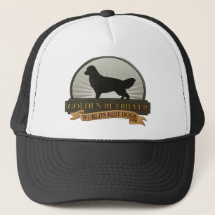 Golden Retriever Trucker Hat